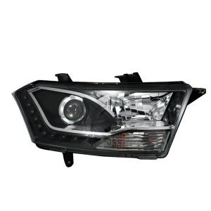 چراغ جلو دنا کامل با لامپ و موتور و LED مدرن راست