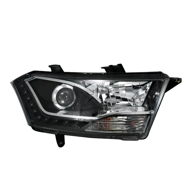 چراغ جلو دنا کامل با لامپ و موتور و LED مدرن راست